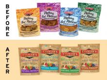 Evanger's Nothing But Natural Jerky Treats New Packaging